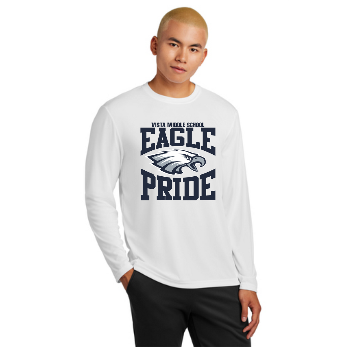 Vista Eagles Long-Sleeved Performance Tee