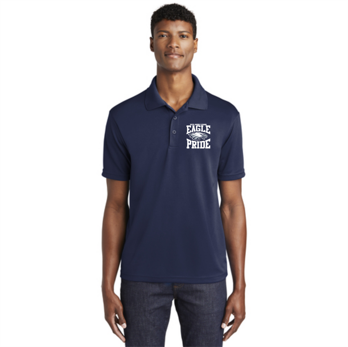 Vista Eagles Performance Polo