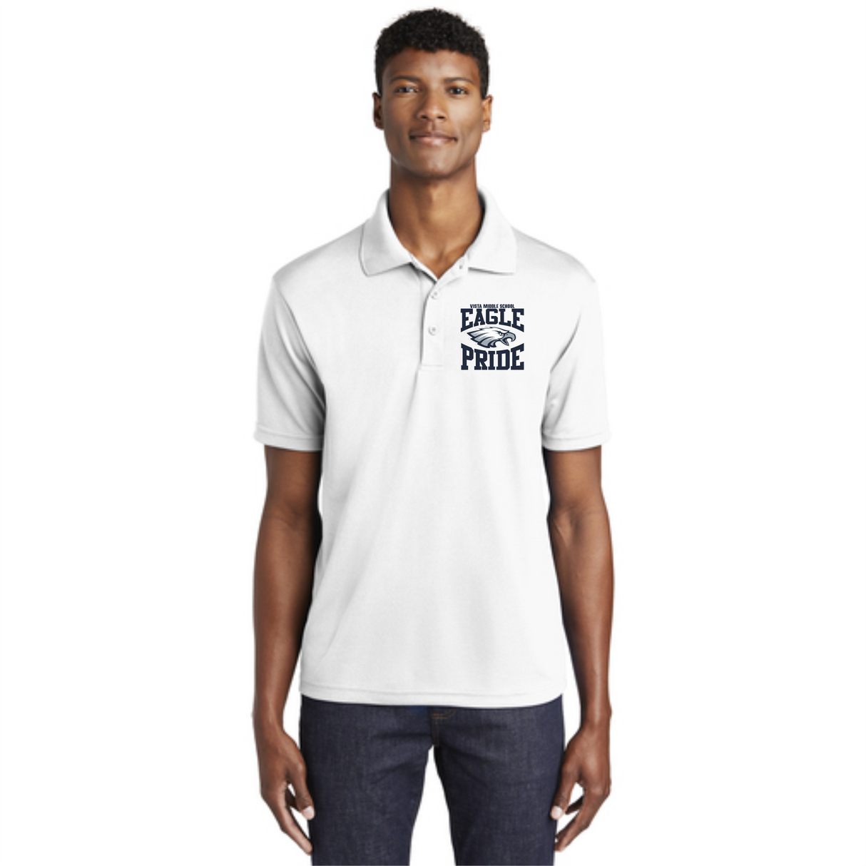 Vista Eagles Performance Polo