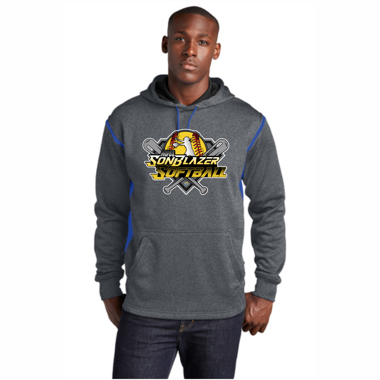 MVCS Softball Performance Pullover Hoodie