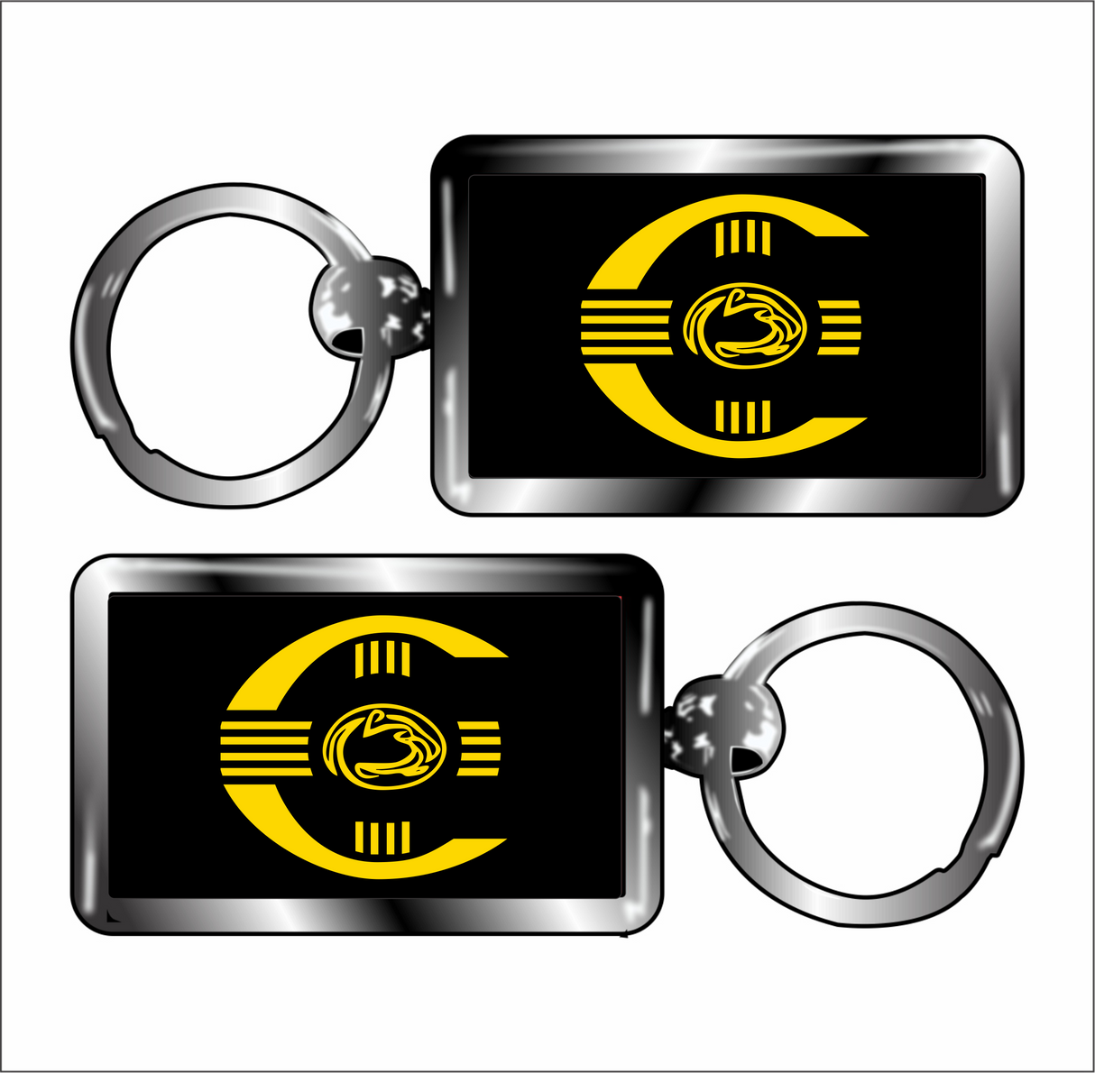 Cibola HS Marching Band Keychain