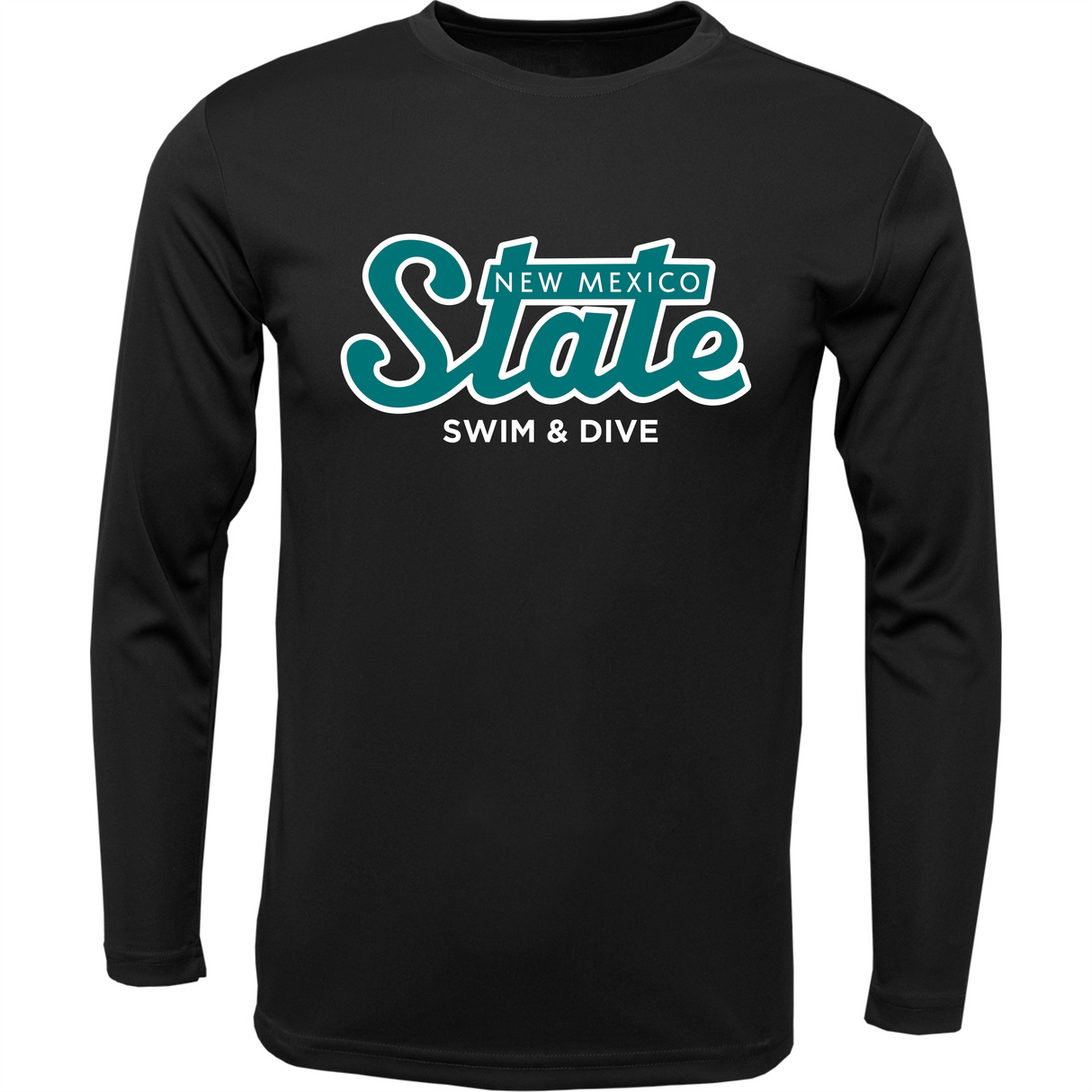 NMSU Swim Long-Sleeved Performance Tee