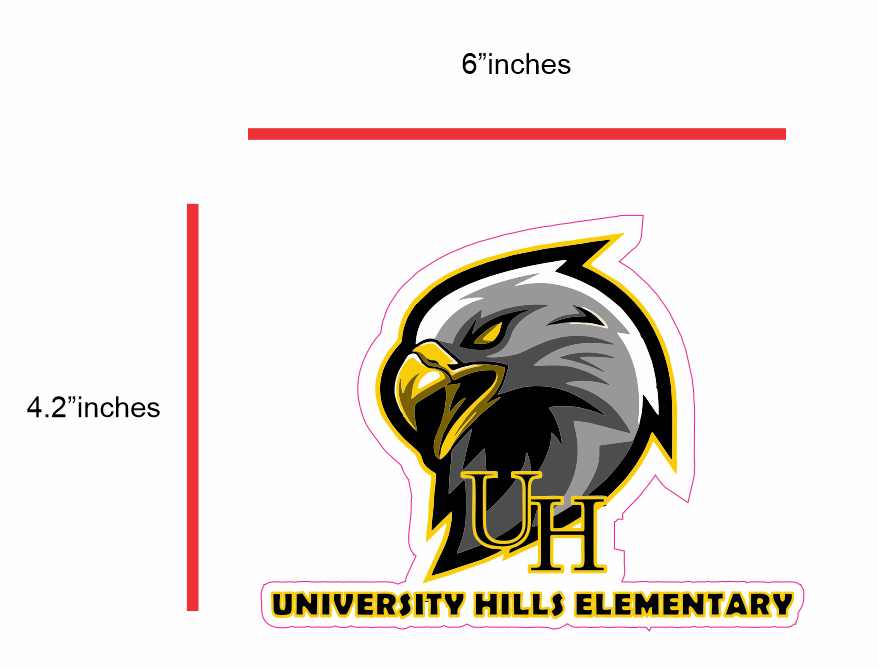 University Hills ES Decal