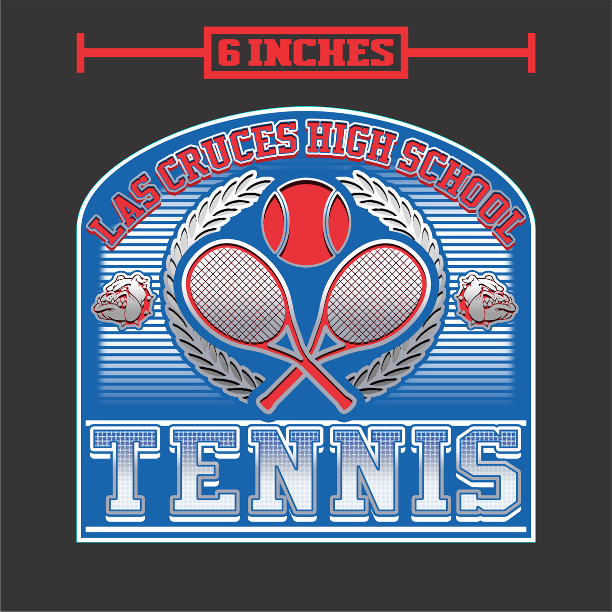 LCHS Tennis Decal