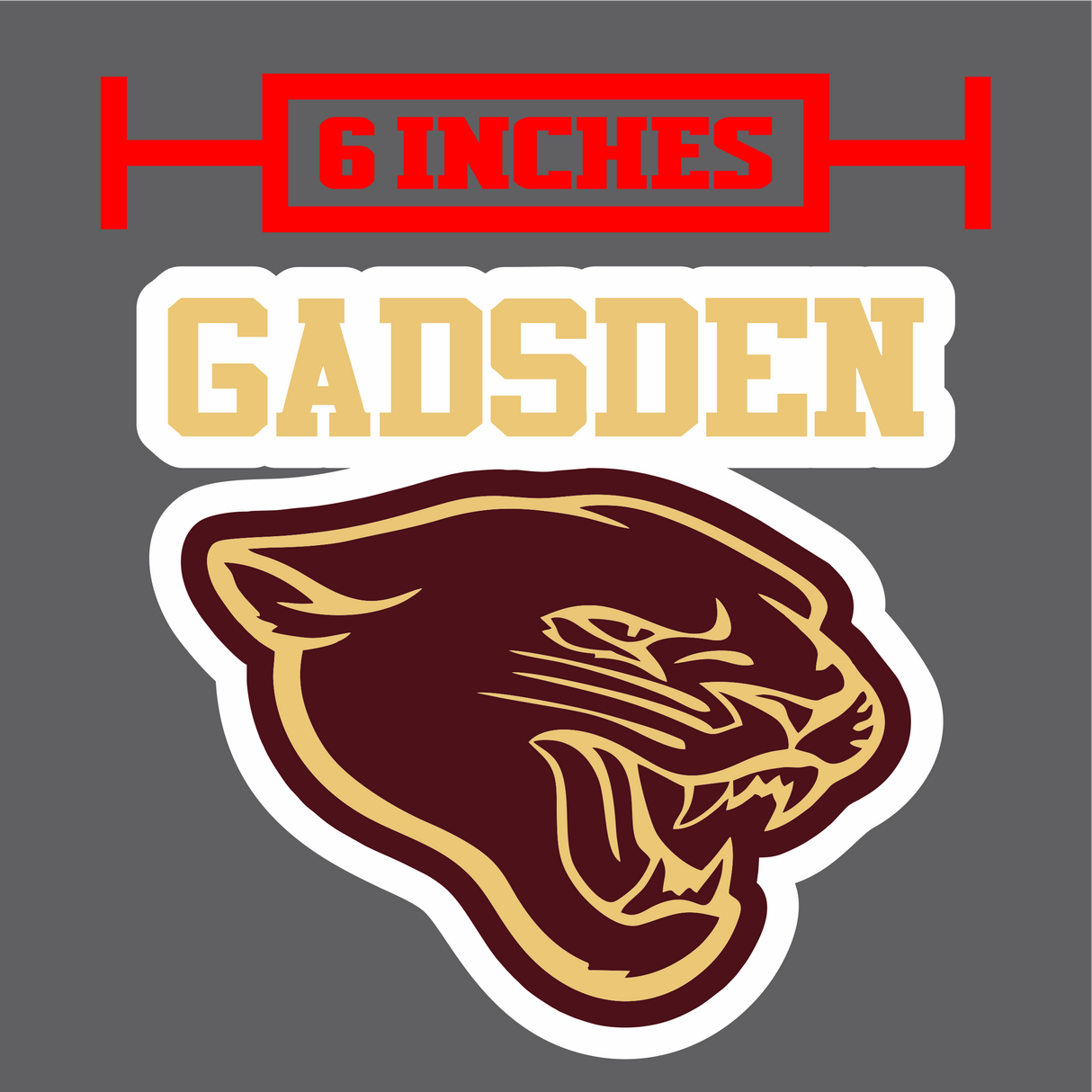 GHS Track Decal