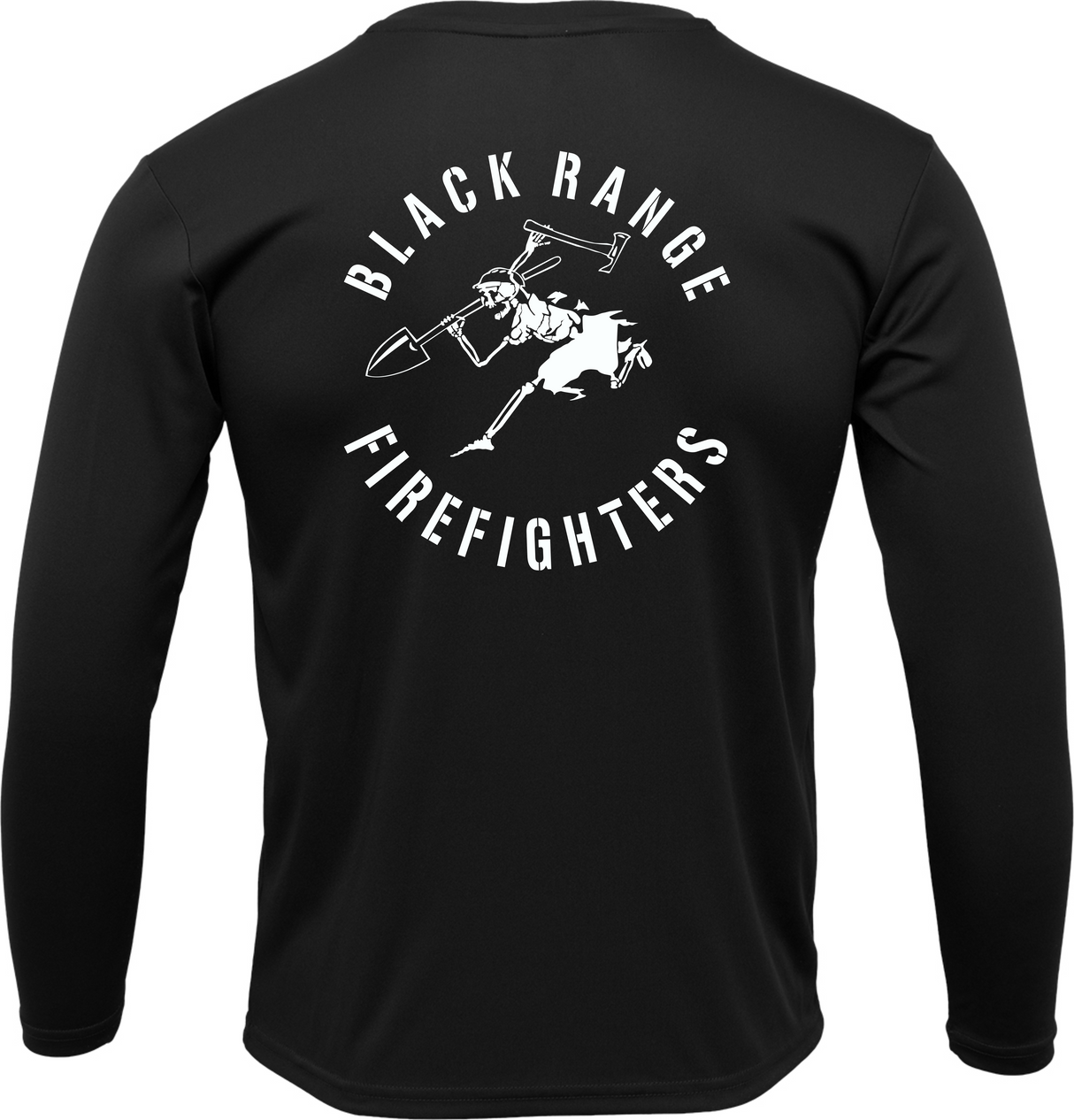 Black Range Fire Long-Sleeve Performance Tee