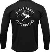 Black Range Fire Long-Sleeve Performance Tee