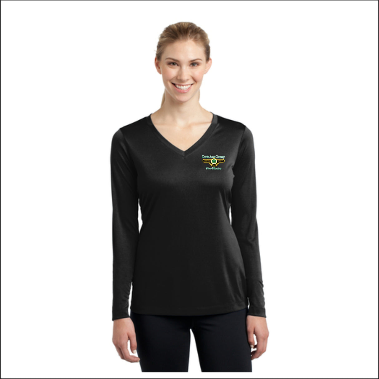 Doña Ana County 4-H Shooting Sports Ladies' Long-Sleeve Performance Tee